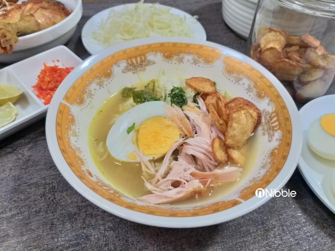 Resep Soto Ayam Rumahan, Sedap dan Enak