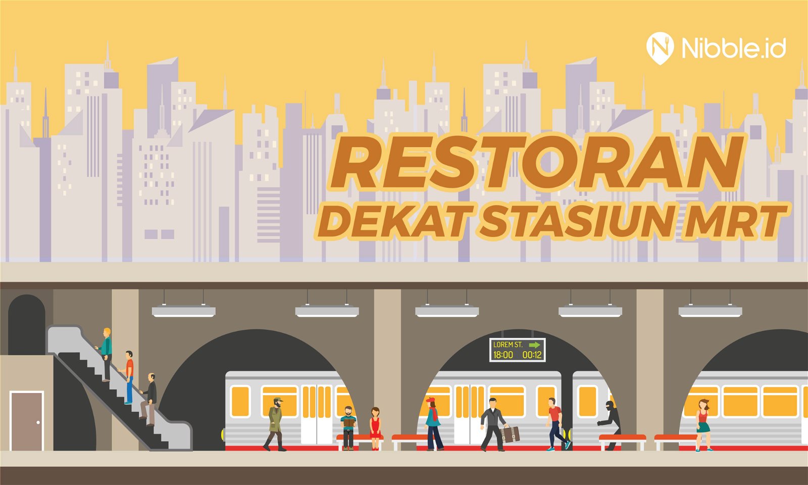 Restoran Dekat MRT Buat Ganjel Perut Kosong